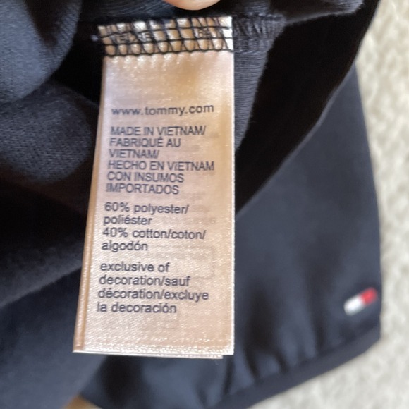 Tommy Hilfiger Plaid Full Zip Track Jacket Men's Size Large Navy Green Red - Picture 10 of 16